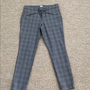 Gap Skinny ankle plaid pants